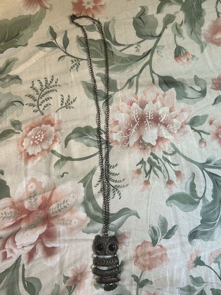 Owl Pendant Necklace
