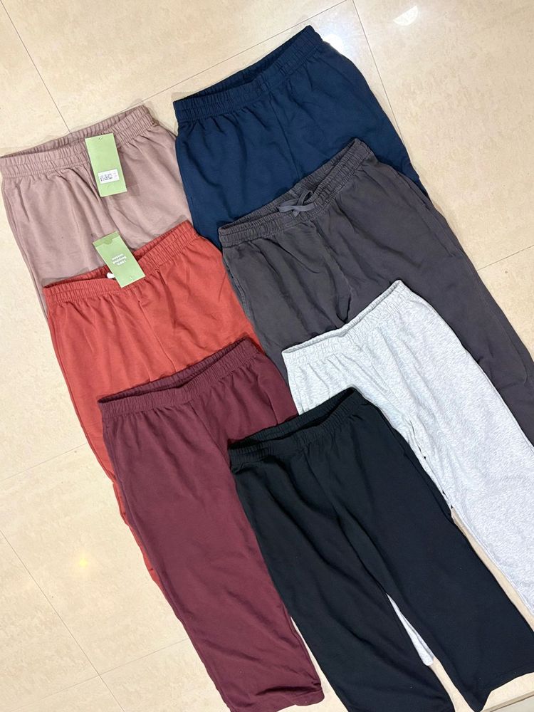 h&amp;m wide leg joggers