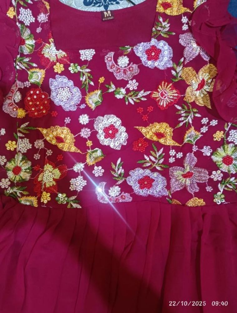 Floral Embroidered Dress