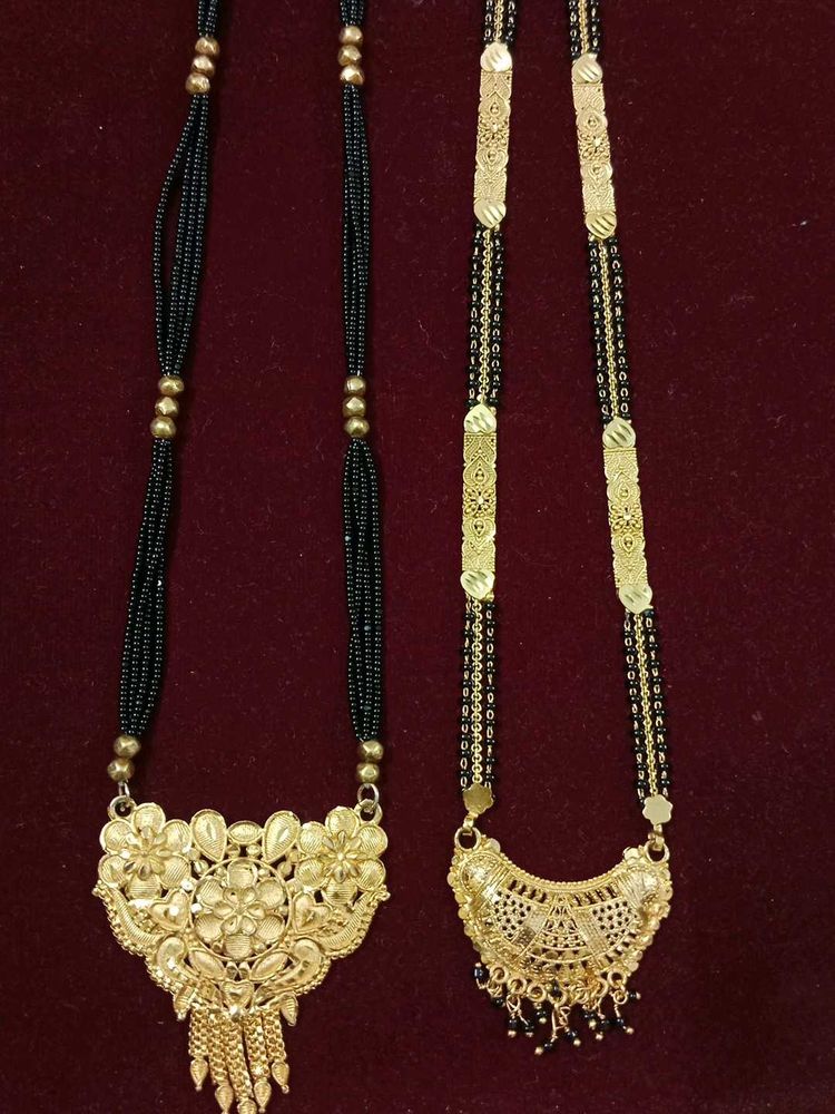 Elegant Mangalsutra Set Combo Of 2