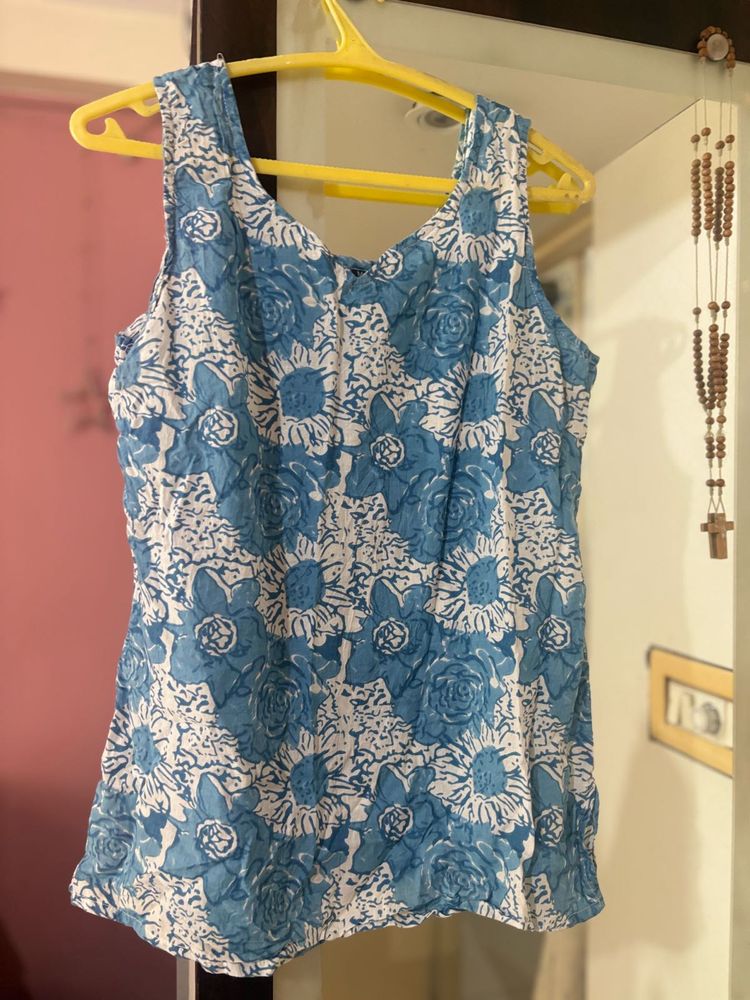 Floral Print Tank Top