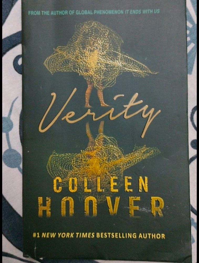 Novel Title: Verity  Author: Colleen Hoover Genre: Thrillers &amp; Suspense, Romantic Suspense