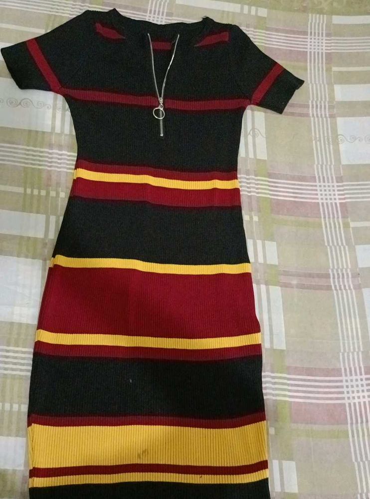 Striped Mini Dress
