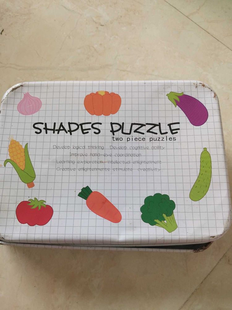 Shapes Puzzle: Two Piece Fun!