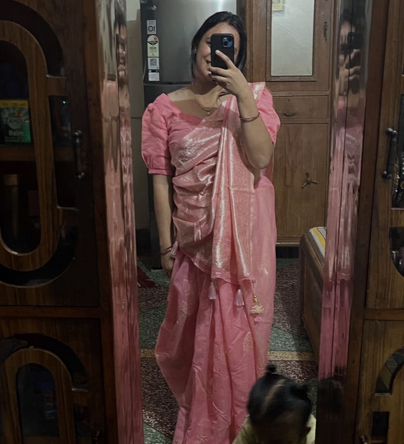 beautiful saree with belouse
