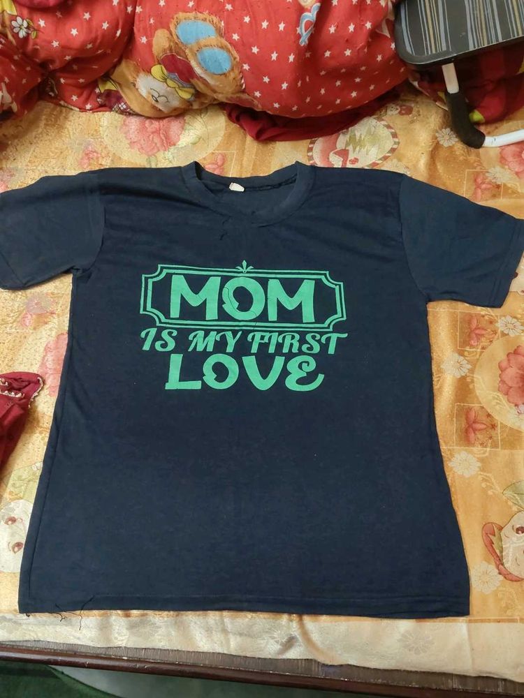 Mom Is My First Love T-shirt