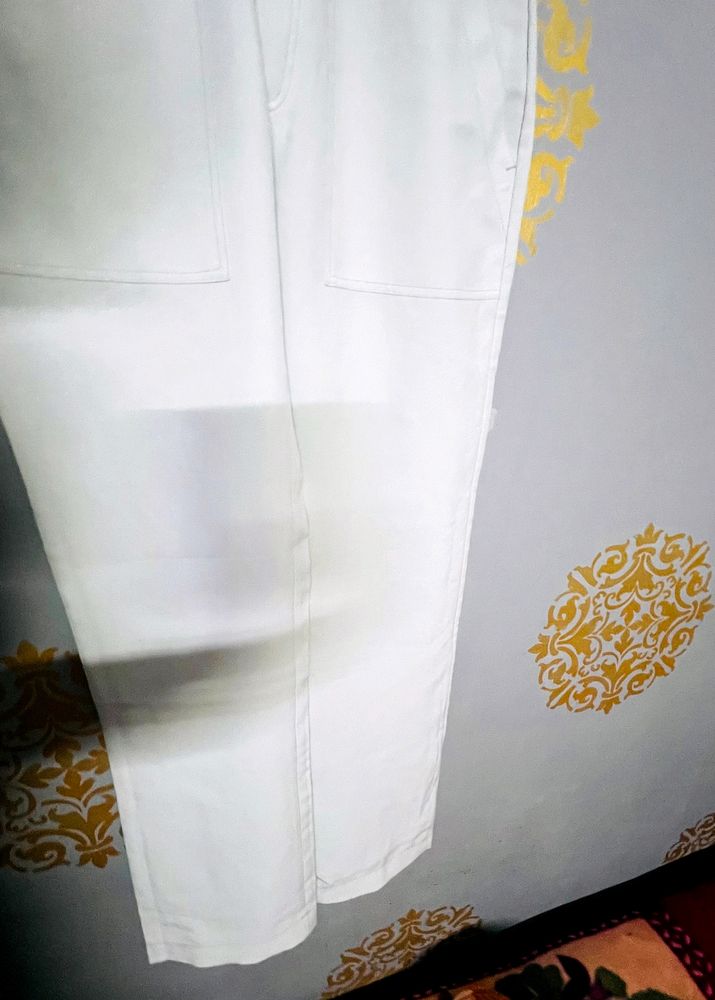 Women Cotton Blend Trouser