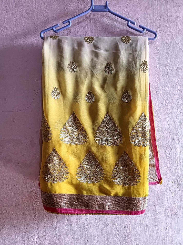 Yellow Saree
