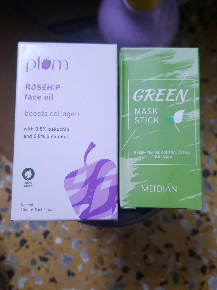 Plum Rosehip Oil &amp; Green Mask Stick