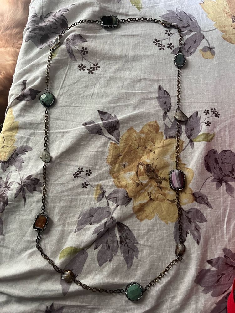 Antique Boho Multistrand Layered Necklace