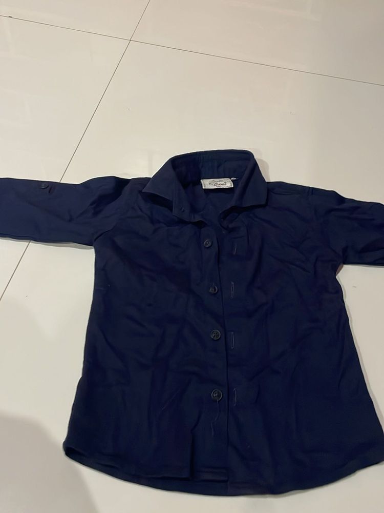 Boys Blue Shirt