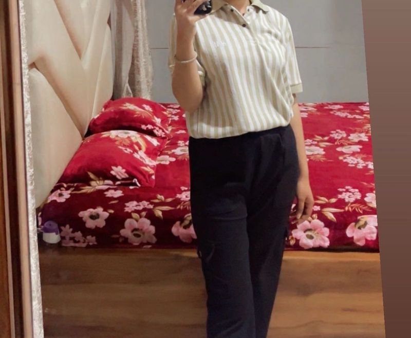 Shirt With Collar For Girls