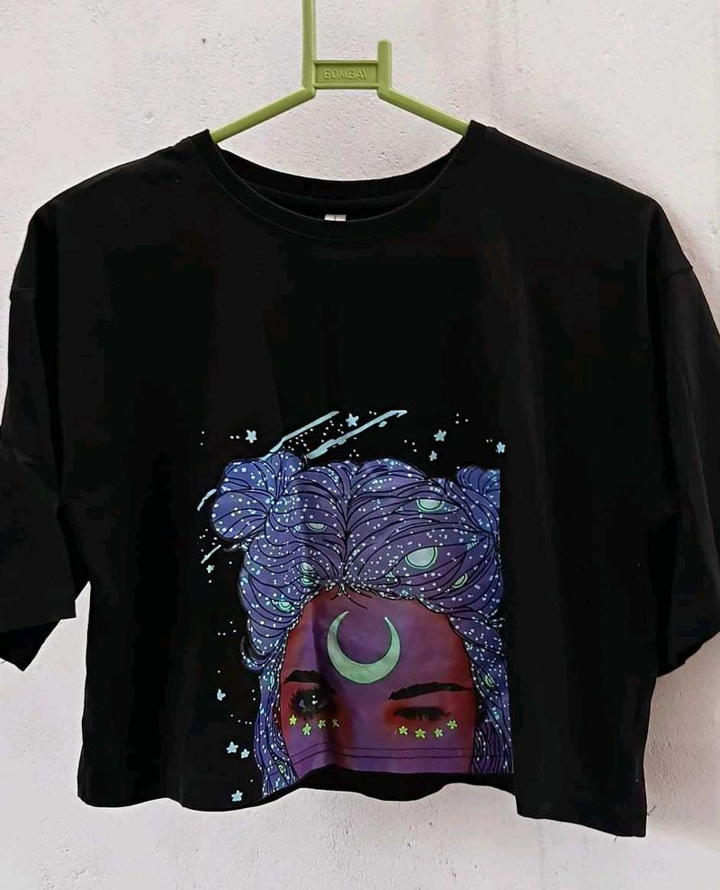 Black Graphic Tee