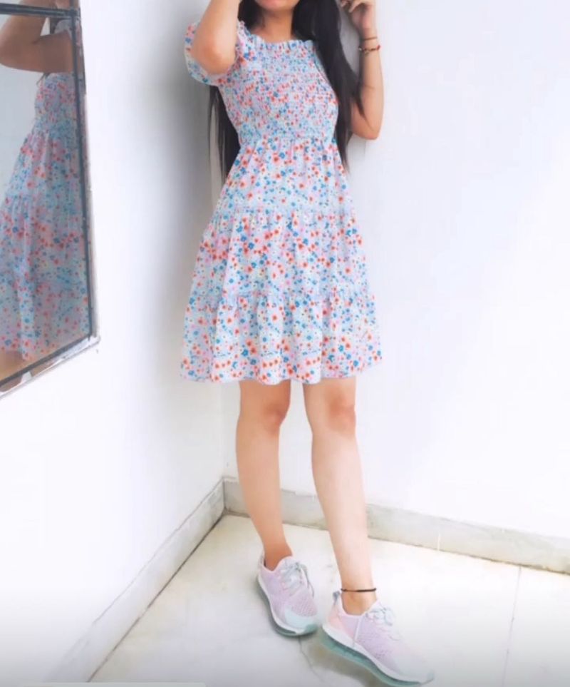 Floral Print Dress