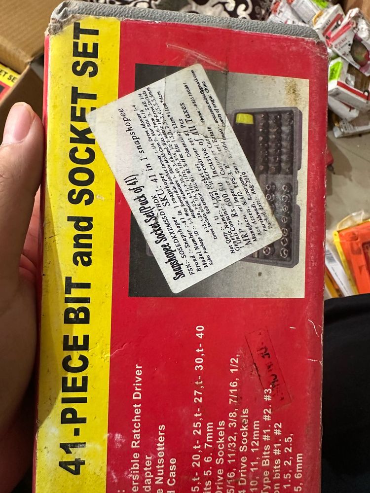41 In 1 Socket Set Unused