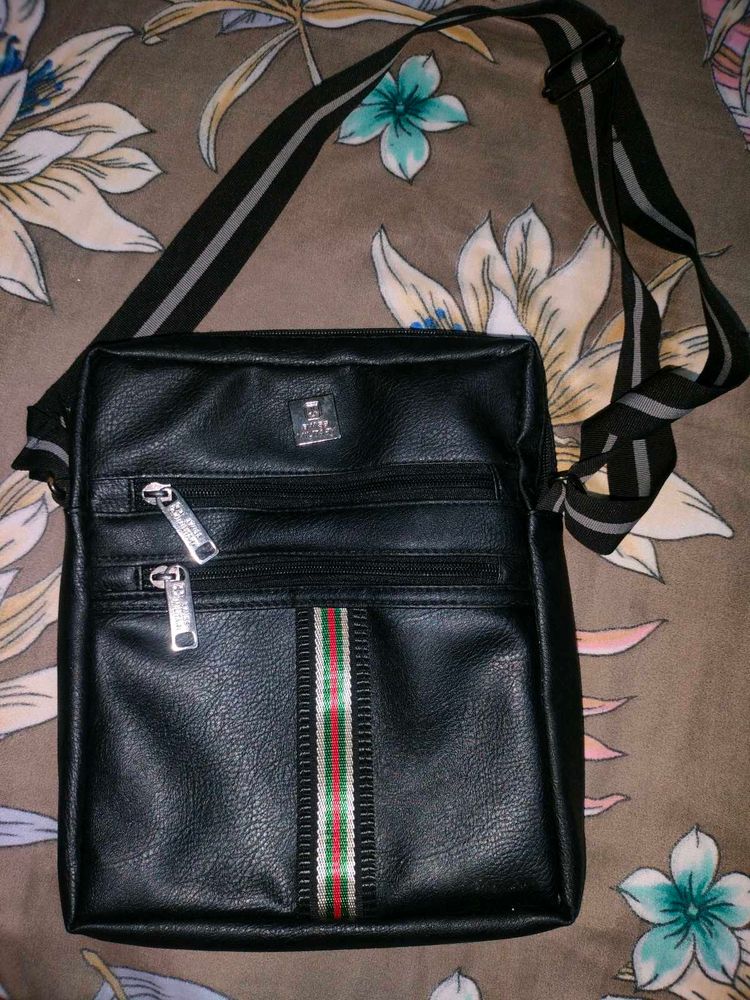 Black Messenger Bag