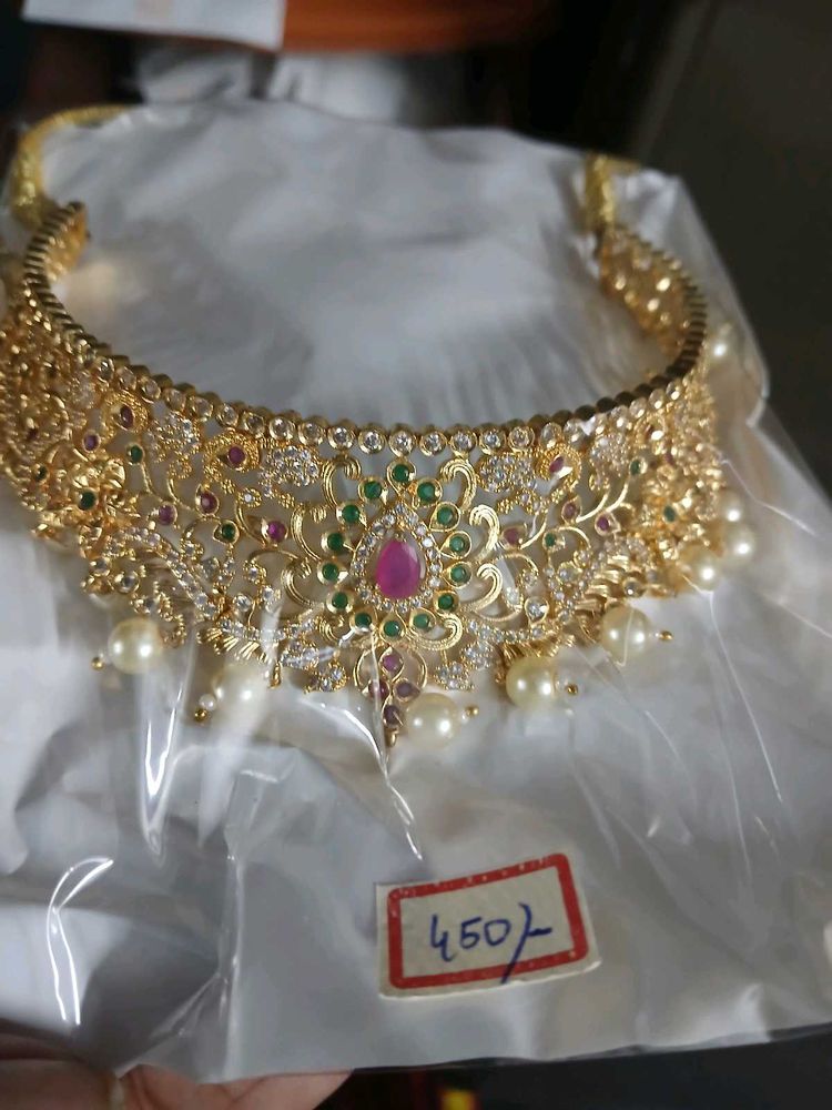 Elegant Gold-Plated Necklace