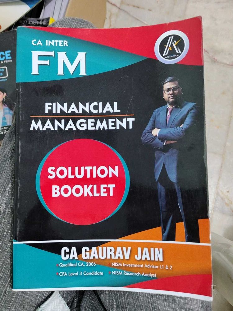 CA Inter FM Solution Booklet