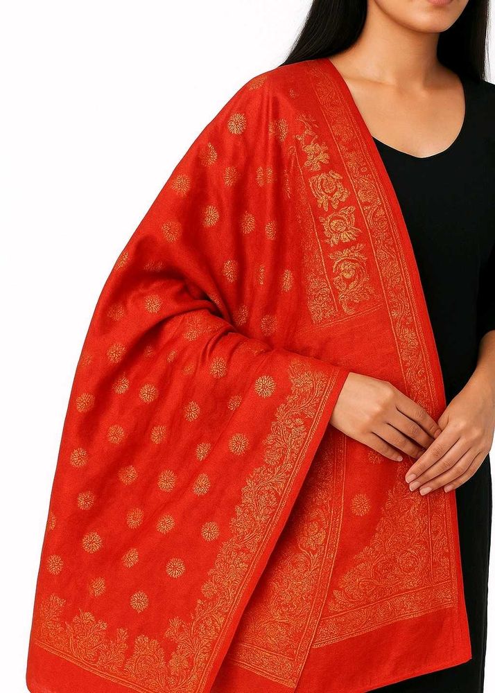 Elegant Red Dupatta