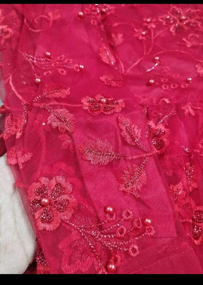 Red Updown Frock