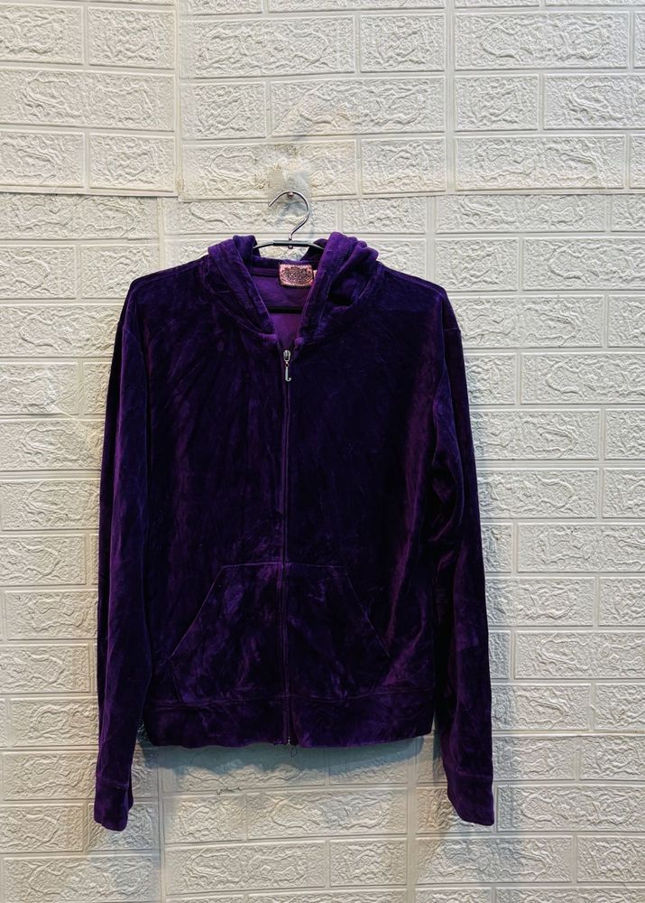 🇦🇺 Juicy Couture Imported Velour Hoodie
