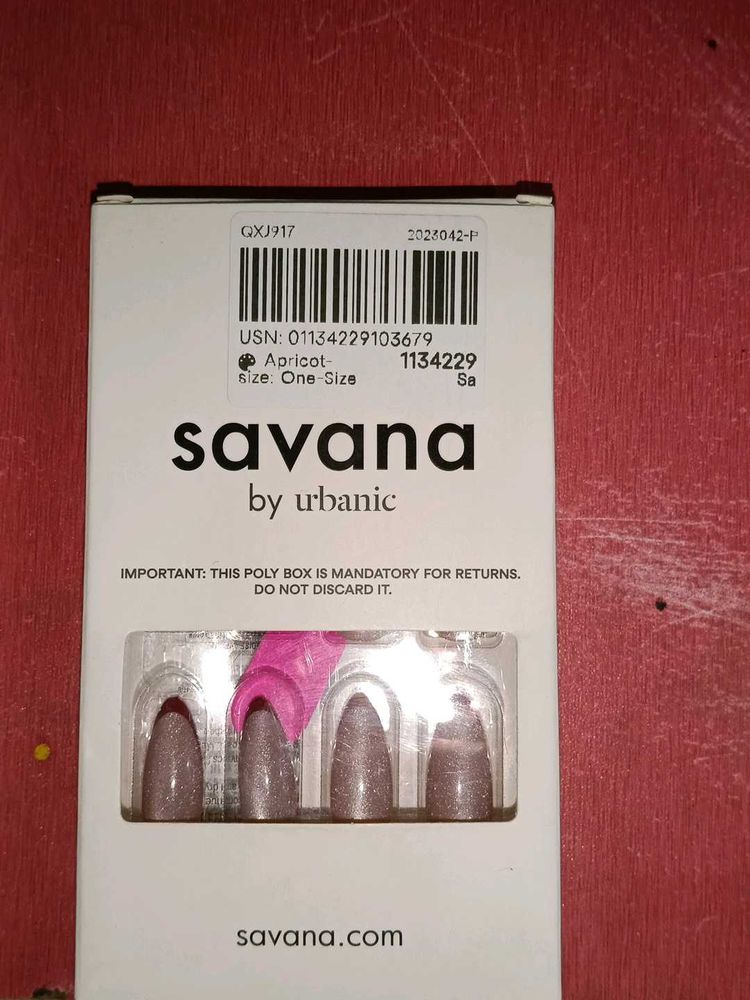 Savana by Urbanic Apricot Nails