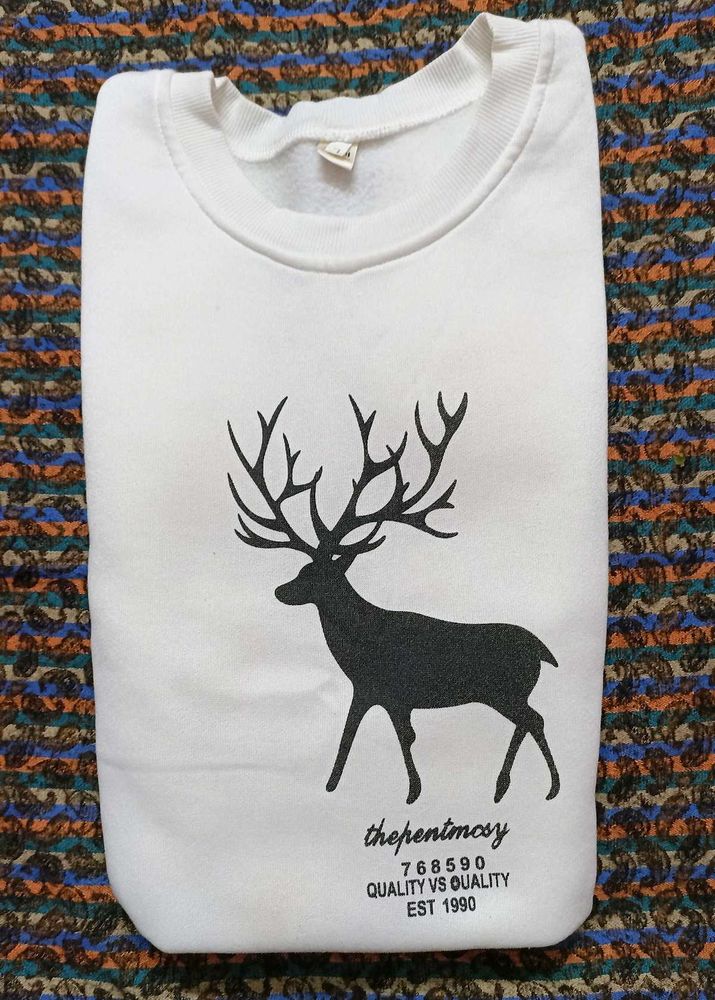 White Woman Sweatshirt
