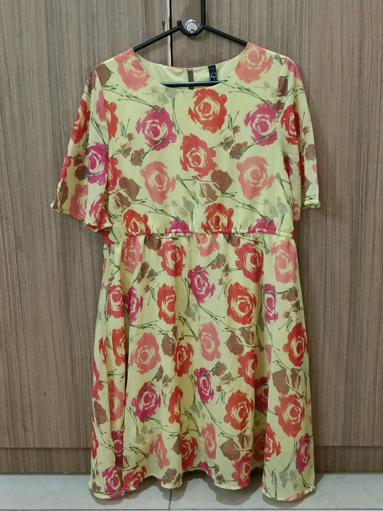 Floral Print Dress