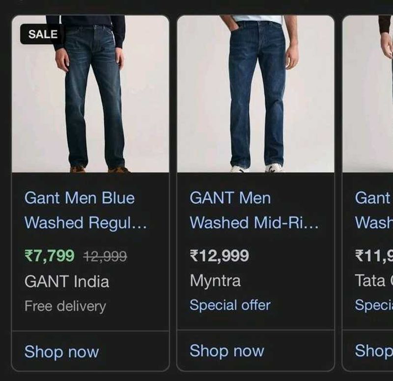 Gant Brandid Denim New With Tag