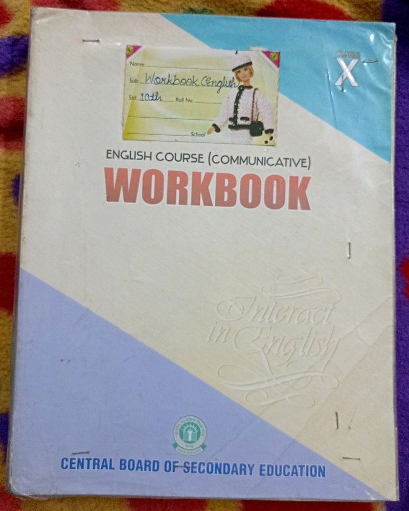 English (Communicative) Workbook Class 10th Ncert