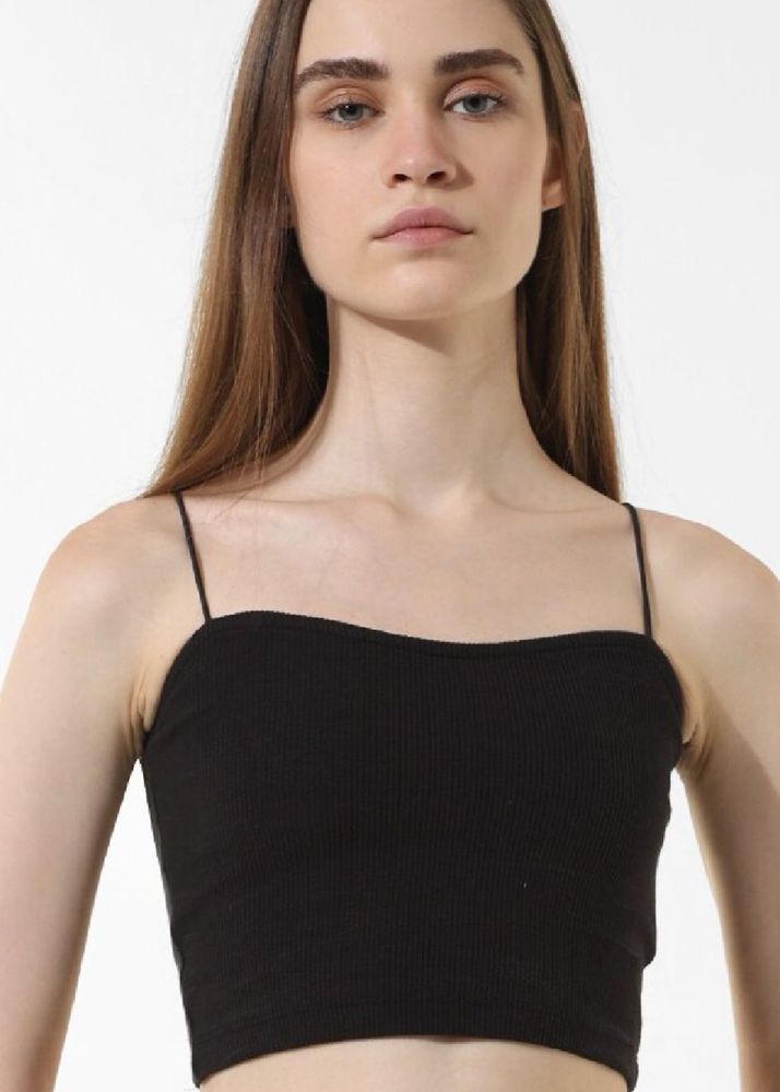 ONLY Shoulder Straps Sleeveless Slim Fit Top