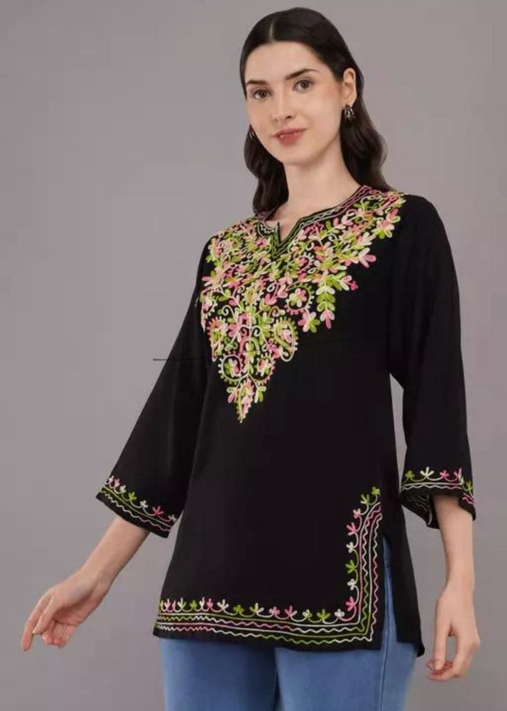 ELEGANT SHORT KURTI TOP FOR WOMEN AND GIRLS