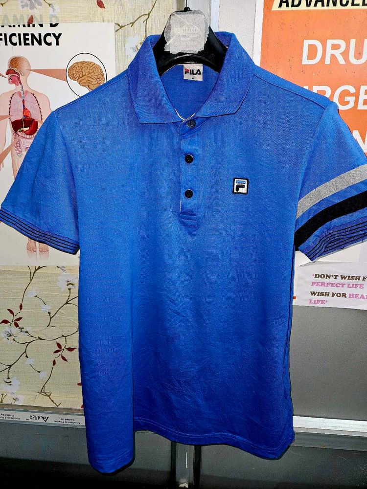 Fila Blue Polo Shirt