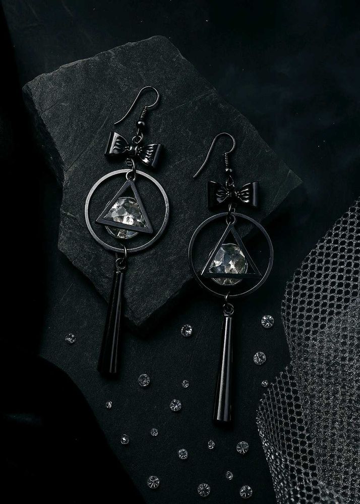 Geometric Dangle Earrings