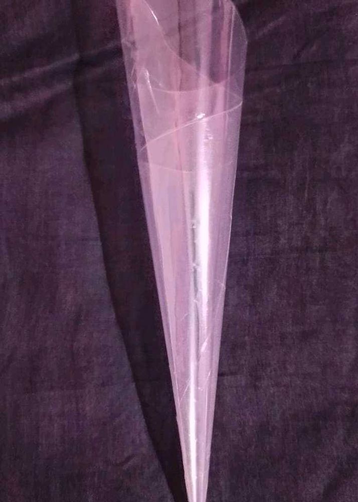 24 Clear Cone Sleeves