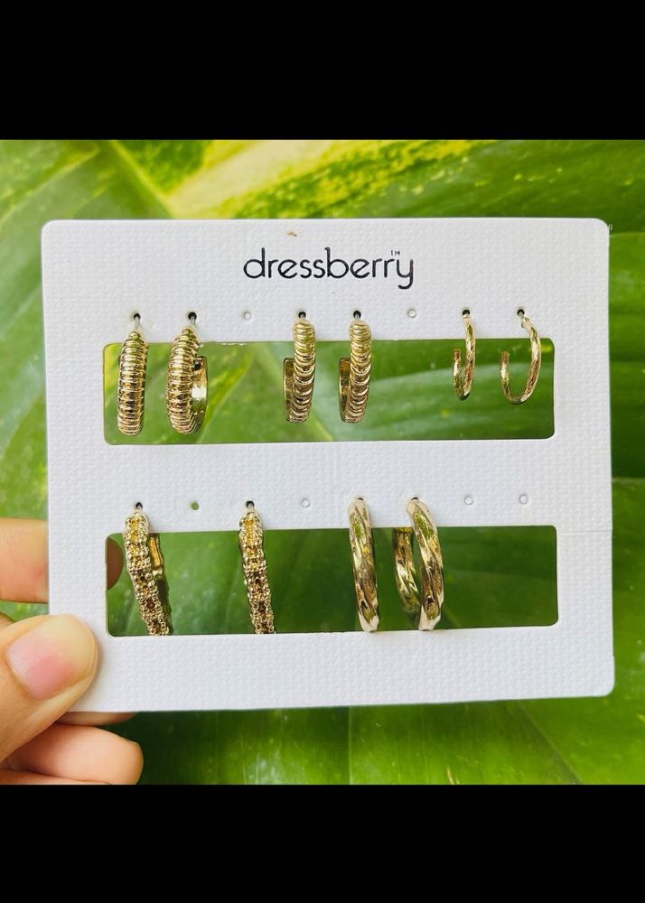 Combo Pack Of 3 Earrings