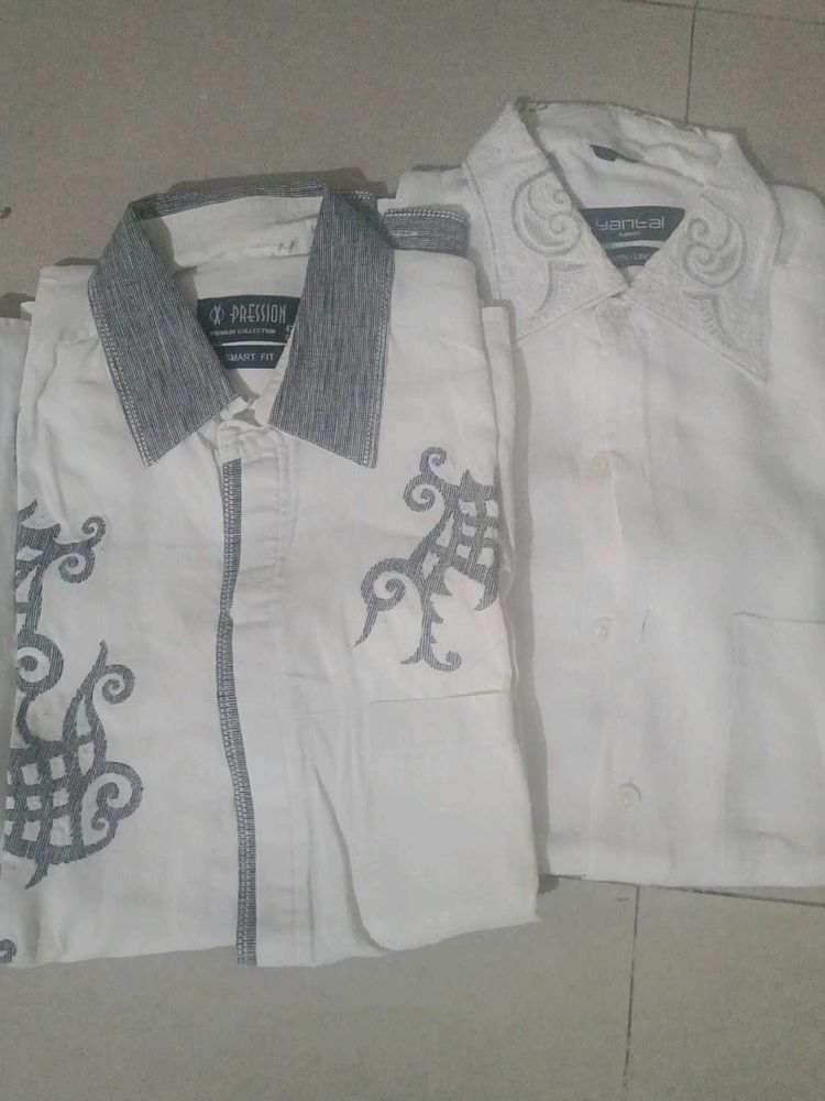 Combo Of 2 Men&#39;s Formal Shirts