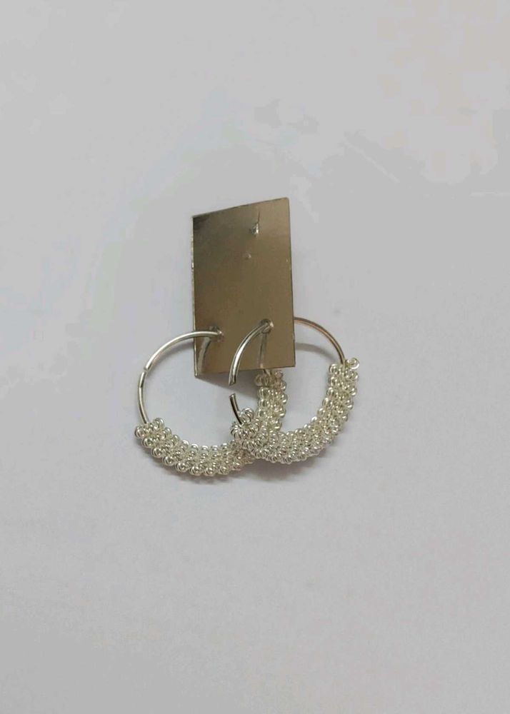 Mini Cute Silver Hoops / Earrings