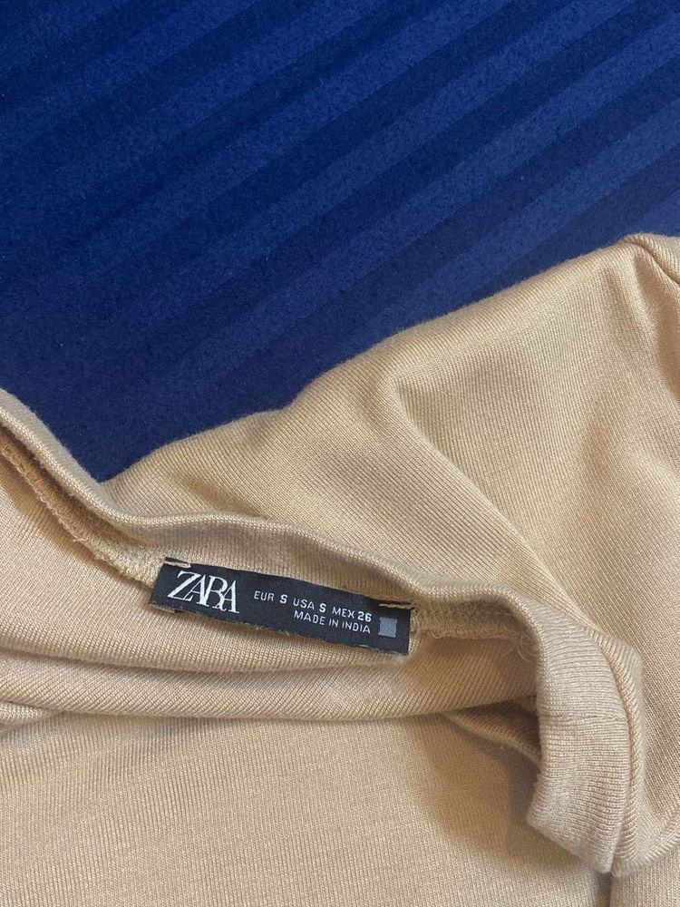 Zara cotton jersey Top