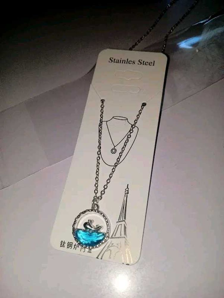 Swan Lake Pendant Necklace