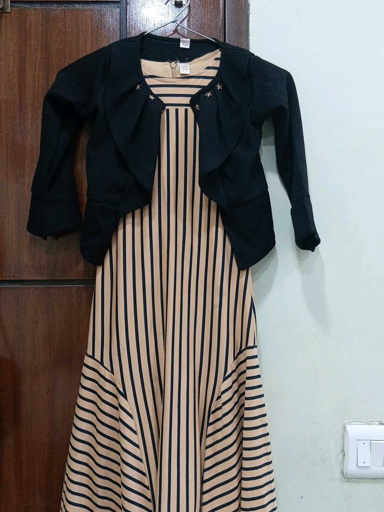 Girls&#39; Dress with Jacket