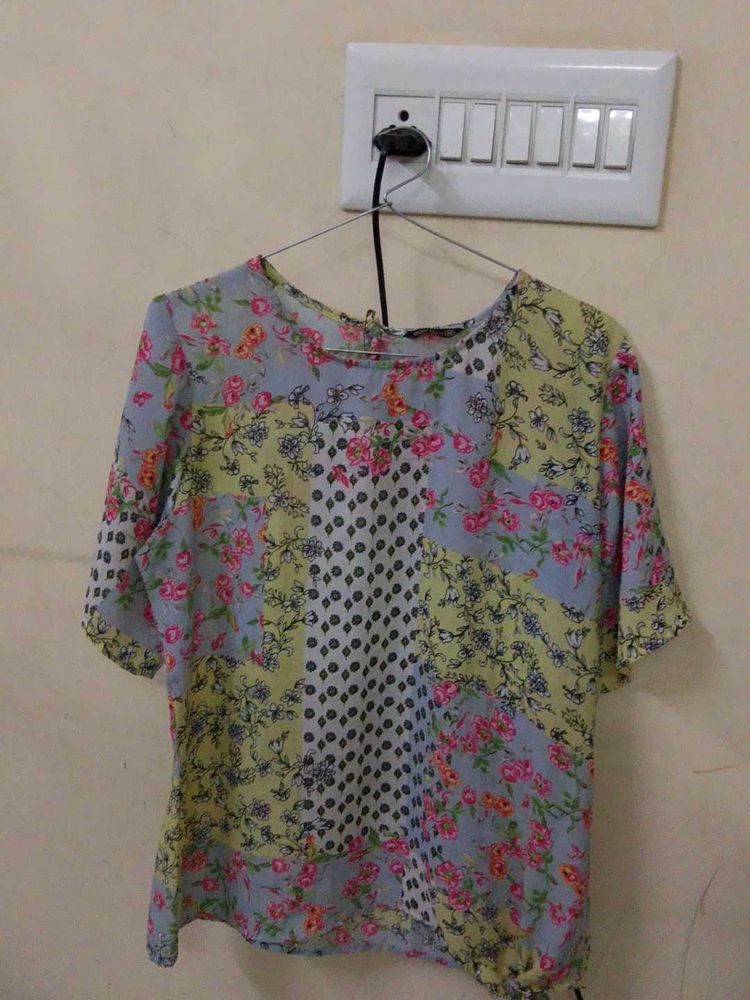 Floral Print Top