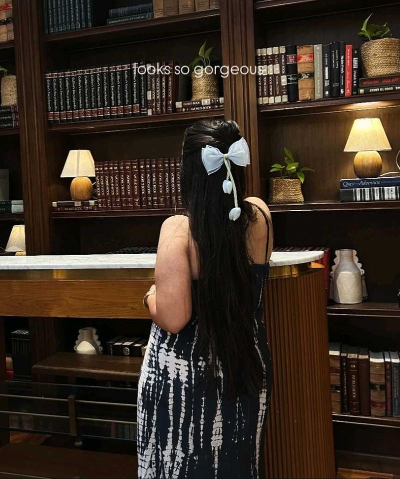 Cute Tulip Bow Hair Tie
