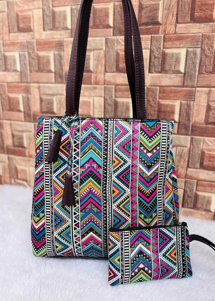 Handicraft Hand Bags With Small Pouch