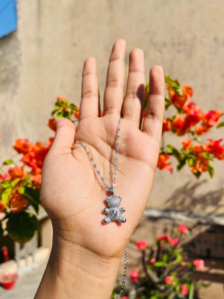 Teddy Bear Necklace
