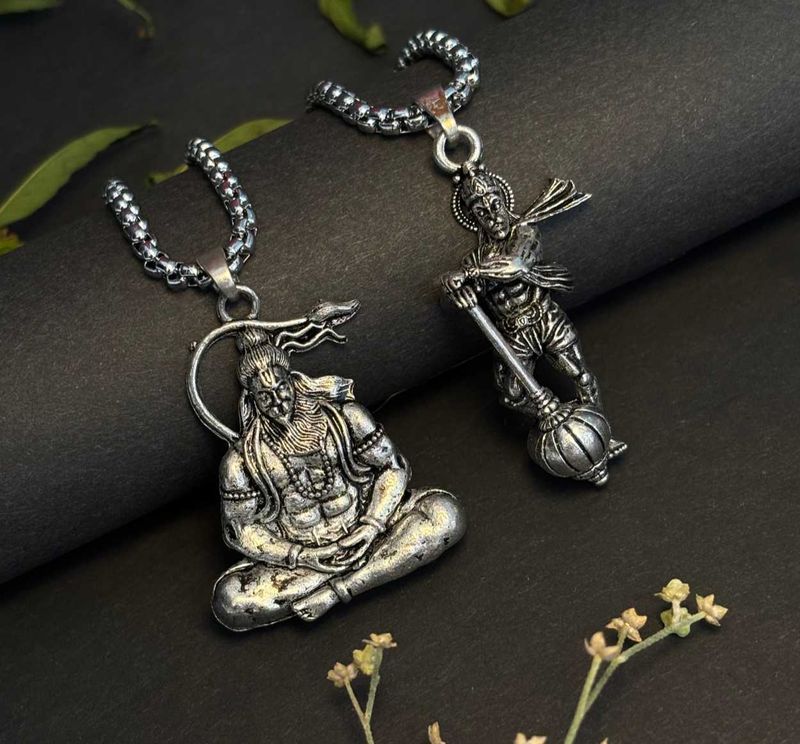 Lord Hanumaan Chain &amp; 2 Pendent🙏