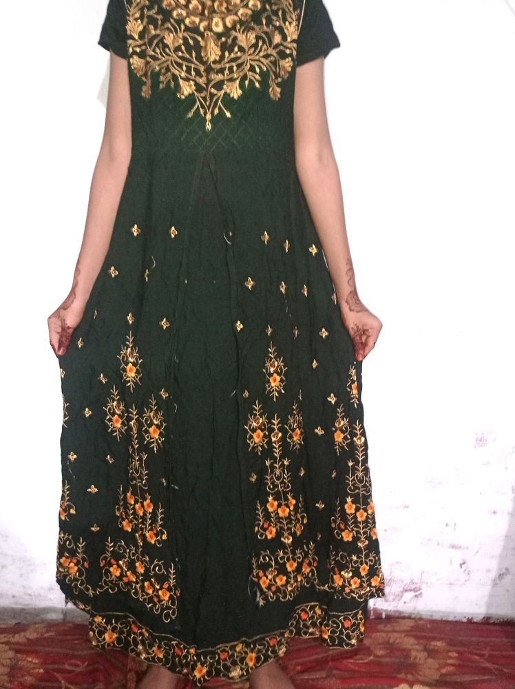 PartyWear Traditional Frock Top For Girl And Woman