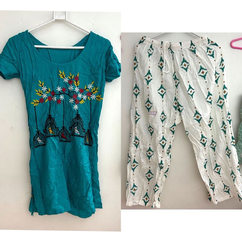 Kurti &amp; Pant Set