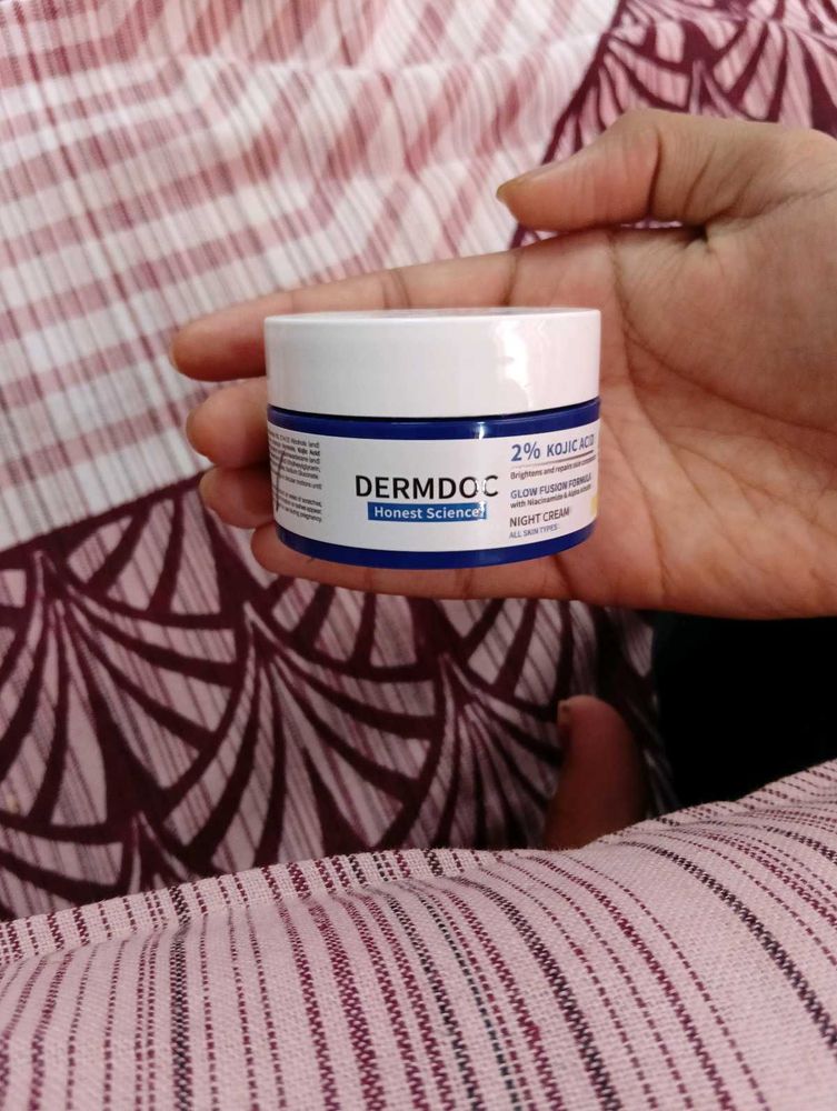 DERM DOC Night Cream and classic whitening crea