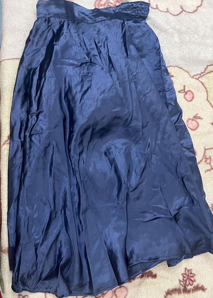 Women Ethnic Skirt Blue